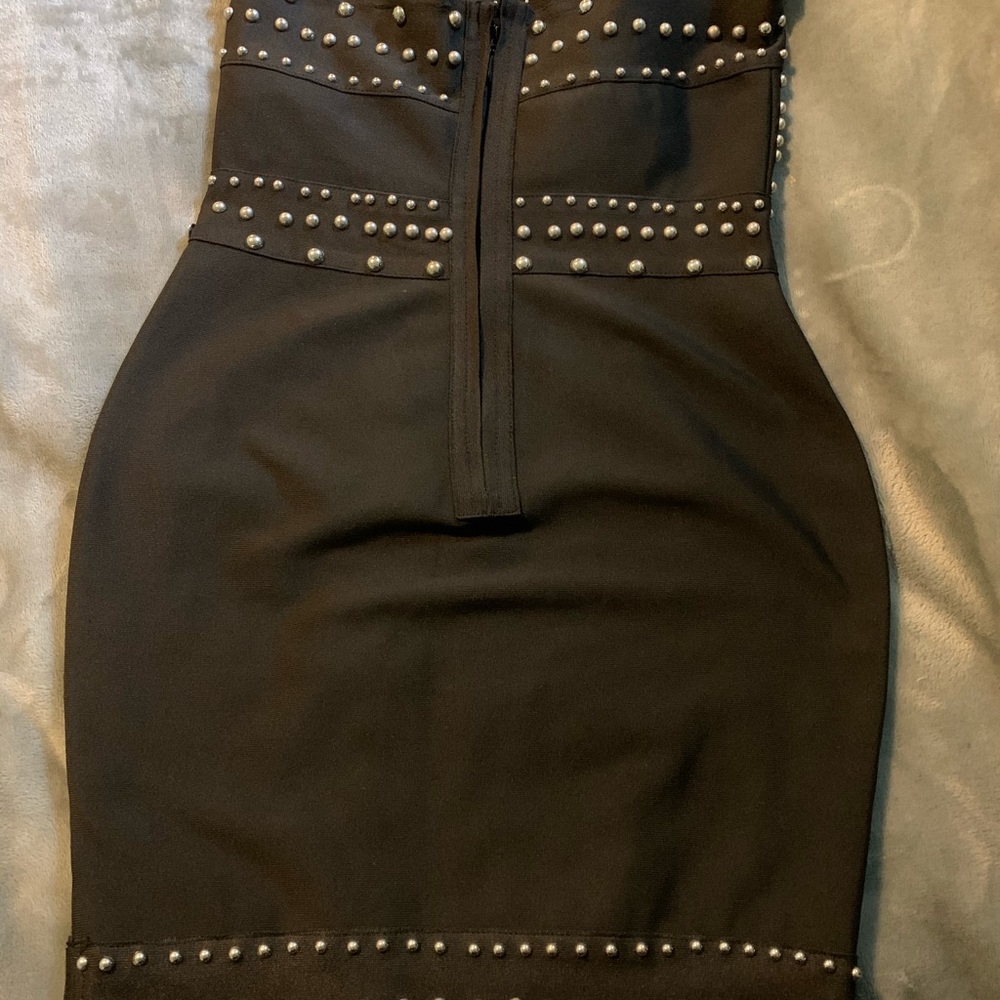MISSGUIDED STUDDED BANDAGE DRESS - Picture 3 of 3